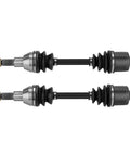 Heavy Duty Rear CV Axle Shaft Pair For Polaris Sportsman 400 500 335 Straight Drop In Drive Half Joint, 545.5mm length.