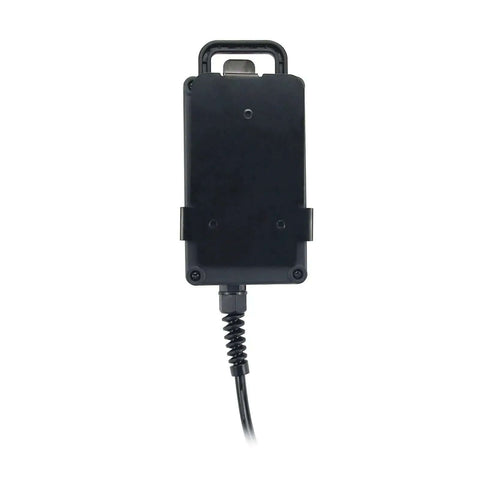 Back view of Electronic Hand Wheel For CNC Machines And Milling Tools with durable aluminum body, easy setup handle.