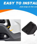 Front Tow Hook Cover For Toyota Corolla Cross 2022 2023 Left Driver Side Matte Black Direct Replacement demo installation