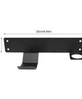 Wall Mounted Jack Stand For Garage And Workshop In Industrial Grade Steel, Heavy Duty Car Jack Holder With Reinforced Hook And Protective Coating