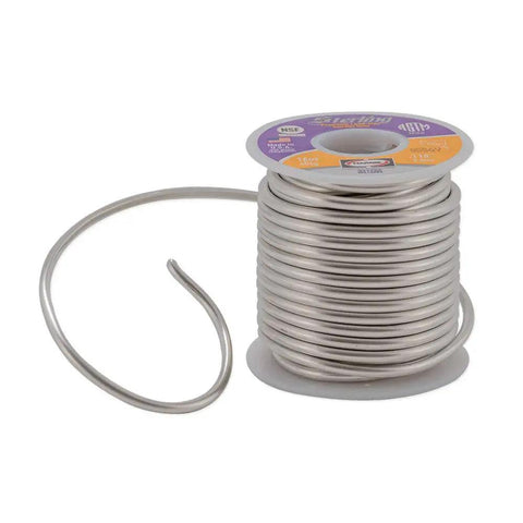 Silver Plumbing Solder For Pipe Joints, 50 50 Tin Lead Style Wire on a spool, ideal for metal joints, smooth flow, strong seals