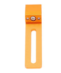 Rock Solid CNC Workpiece Positioning Fixture Kit With T Slot Perforated Table and Hella Accurate Woodworking Vise Clamps, orange clamp
