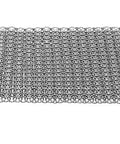 Cast Iron Scrubber With Stainless Steel Chainmail, 8x6 Inch Skillet Cleaner For Preseasoned Pans, Griddles, Grills, Pots, And Cookware