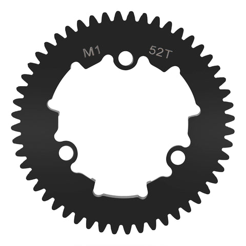 Beefed Up Steel Spur Gear Upgrade Set For Traxxas X-Maxx XRT E-Revo 2.0 And Maxx Series RC Cars 46T 50T 51T 52T 54T Durable Alloy Gear For 6S 8S 4S And 1 Fifth 1 Sixth 1 Seventh 1 Tenth Scale