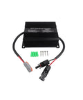 Heavy Duty 1000W Solar Charge Controller Supporting 24V 48V 60V 72V Electric Vehicles With Phosphate Batteries, black MPPT unit.