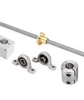 T8 Lead Screw Kit For 3D Printer And CNC 2mm Pitch 8mm Lead Length Range 100mm To 1000mm Horizontal Or Vertical Mount components