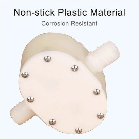 Electric Liquid Transfer Pump With 5 To 10 Liters Per Minute Adjustable Flow For High Viscosity Fluids, Nonstick gear body