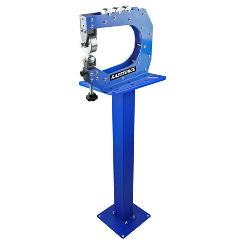 Sturdy Bench Grinder Stand With 13.7 Inch By 10 Inch Top Plate, 34 Inch Height, 350x250mm Work Table For Secure Mounting