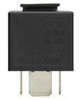 Front view of a BMW V23136 J6 X48 12V automotive power relay for BMW CAS module replacement