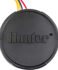 Top view of Node 100 Battery Operated Sprinkler Timer With Prewired Solenoid Waterproof Irrigation Controller For Valves Wireless