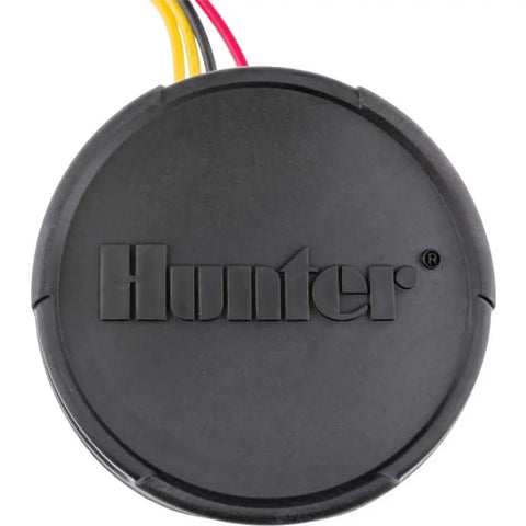 Top view of Node 100 Battery Operated Sprinkler Timer With Prewired Solenoid Waterproof Irrigation Controller For Valves Wireless