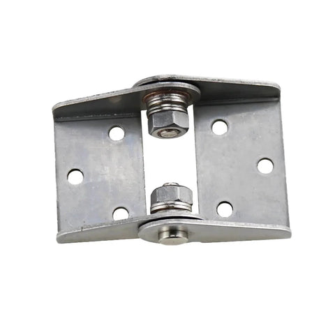 304 stainless steel adjustable torque hinge for industrial machinery, 1 pc with mounting plates and bolts