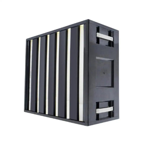 Heavy Duty High-Volume HEPA Filter For Industrial HVAC Systems With 24 By 24 By 11.5 Inches, H13 99.99 Percent Efficiency