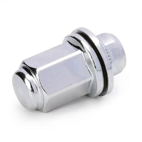1 Pc Chrome Lug Nut 12x1.5 Socket Fits Toyota Lexus Scion Pontiac Wheel Gear Repair Kit 90942 01058 Perfect Match And Reliable Ride chrome lug nut close-up