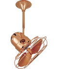 Bianca Directional Indoor Ceiling Fan Polished Copper Finish Packs Hella Quiet Motor Power and Top Notch Airflow For Any Bedroom or Living Space with sleek design