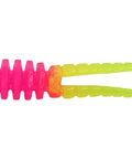 Crappie Magnet Hammer Baits Eight Pack Pink And Chartreuse For Shallow Water Crappie Fishing Two And Three Eighths Inches Long