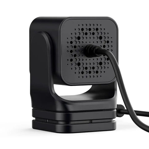 Side view of the Nebula Camera For 3D Printer With Night Vision And WiFi Monitoring, showing plug-and-play setup and cable connection.