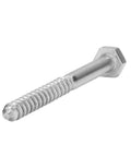 Self Tapping Hex Lag Screws, 304 Stainless Steel, Half Thread, A2-70 High Hardness, Built Tough Wood Screws For Carpentry And Wooden Structures, M8x100mm, close-up view