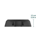 4In1 Bluetooth Temp Humidity Pressure Motion Sensor With Alerts And History, side view showing 15mm height