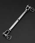Stainless Steel Closed Jaw Rigging Screw Turnbuckle For Marine Boat Yacht M12 with manual tension adjustment features.