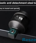 Beefy Impact Socket Adapter And Reducer Set 3/4 To 1/2 Inch Drive with anti detachment steel ball, close-up view.
