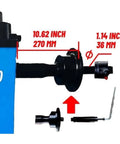 Heavy Duty Wheel Balancer Machine Built With Raw Copper Motor Core And Lab Grade Precision showing 10.62 inch shaft and components.