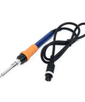 60W Electric Soldering Iron Handle for Models 936A, 937D+, 939, 939D, 898D+, 862D with ESD Safe Design, Ventilated Sides