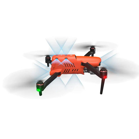 EVO II V3 Pro 6K Rugged Drone Bundle With Up To 40 Minutes Of Flight Time, Crystal 6K Video And 20MP Photos, orange quadcopter