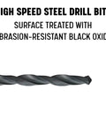 7/32-40 Tap And No 9 Drill Bit Kit With HSS Black Oxide Bits For Metalworking And CNC Tapping POU Series Includes A Real Workhorse High Speed Steel Plug Hand Tap And Matching Drill Bit For Fast Maintenance Production Drilling And Precision Threads. HSS black oxide drill bit