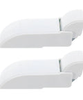 2 Pack Iron Freezer Door Hinges For Flip Lids Easy Install Stops Sagging Heavy Duty Refrigerator Hinge Replacement For Busy Kitchens Image