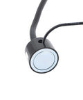Close-up of magnetic base and gooseneck of Magnetic LED Work Light 15W 1200LM With Flexible Gooseneck And Base Ideal Tool Lamp For Lathe