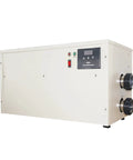 Premium 24Kw Electric Circulating Water Heater With Smart Digital Temp Controller, side view, compact design for easy installation.