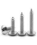 Pro Grade Stainless Steel Wood Screws Kit M3 To M6 With 80mm Mushroom Head Cross Recessed Truss Drive Rustproof 304 Set