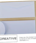 Blank White Invitation Envelopes 40 Pack With 20 Top Opening And 20 Side Opening Flaps Hand Made And High Quality Perfect For Party Invites.