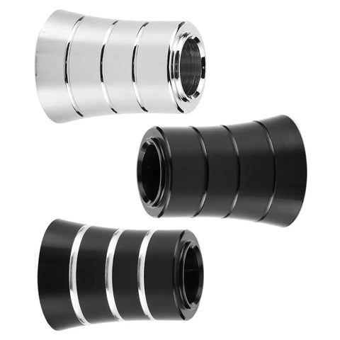 Heel Shifter Eliminator Cover For Harley Davidson Touring Models 1982-2019, black and silver, aluminum, smooth ride upgrade
