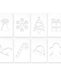 Hella Precise Acrylic Router Templates That Double As Eight Reusable Carving Stencils For Wood And Fabric Featuring festive Christmas designs.