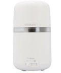 Two In One Battery And Electric Fully Automatic Pencil Sharpener For Regular Graphite And Drawing Pencils With Auto Feed And Auto Eject Adjustable Tip Size Includes AC Adapter Office And School Use White front view