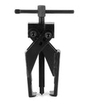 2 Claw Bearing Puller And Separator Tool With Extension Rod Forged Carbon Steel High Hardness shown upright displaying claws