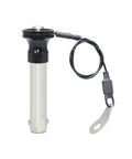 12.7mm Stainless Steel Quick Release Pin For Line Array Speakers Tool Free Button Lock High Load Bearing Clamping Hardware No Tools Needed with cable.