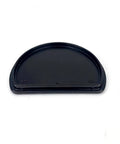 Universal Water Tank Cover Drip Tray Cup Holder Accessory Kit For Capsule Coffee Machines C112 D112 XN167 C110, black half-circle cover