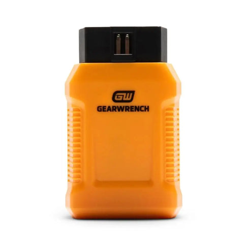 Front view of Bidirectional Diagnostic Scan Tool For Gearhead Smart Devices with OE Level Diagnostics, yellow handheld unit.