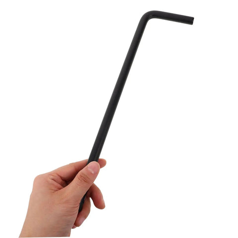 Rock Solid Heavy Duty Cane Bolt Drop Rod For Gates And Fences Sturdy Ground Safety Latch With All Hardware For Outdoor Security And No Sweat Setup Today