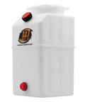 6 Quart Poly Power Unit Reservoir For Hydraulic Systems And Flat Bottom Polyethylene Fluid Tank For Dump Trucks Trailers RVs Boats Built Tough For Rugged Use With Wide Opening And Easy Mount Universal Fit
