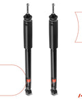 Rear Shocks For Honda Civic 2006 To 2011 And Acura CSX 2006 To 2011 2 Pack Replacement Suspension Shock Absorbers Gas Charged Struts