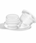 2 Pack Clear Silicone Door Stop Bumpers Self Adhesive Wall Protectors No Drill Easy Peel And Stick Installation Prevent Wall Dents And Scratches