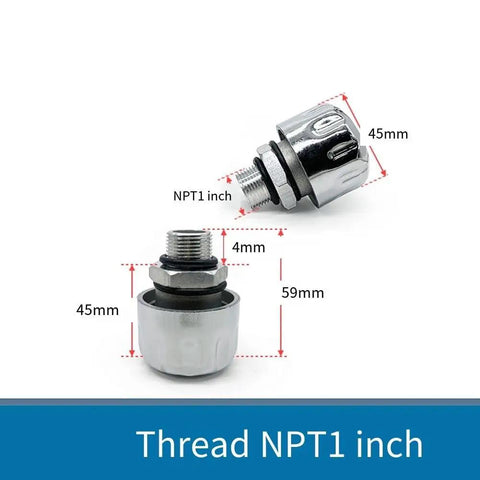 Get Your Gear Oil Breather Cap Reducer Set With Built-in Filter For Hydraulic Tanks And Coolant Reservoirs Npt Threaded Design shown with dimensions.