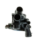 Straight Fire Engine Coolant Thermostat Replacement Mini Cooper Countryman Paceman R56 R57 R58 R59, black plastic design.