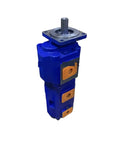 Direct Replacement Hydraulic Gear Pump For Heavy Equipment OEM Style Gear Oil Pump Compatible With XCMG Wheel Loaders And 2063 2050 2040 Series 803099524 803004104 Spare Parts For Quick Swap, blue cast iron, splined shaft