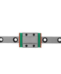 9mm Linear Rail Kit with Mini Bearing Steel Rail and Slide Block 95mm Length, 4-Point Load Bearing for CNC and 3D Printers