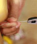 Close-up of hand using 9 Inch Steel Safety Wire Twisting Pliers With Locking Mechanism 3 In 1 Wire Cutter And Pliers.
